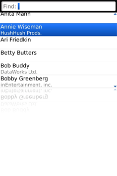 Screenshot: Blackberry 3